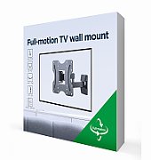 Gembird WM-42ST-01 TV mount 106.7 cm (42 ) Black