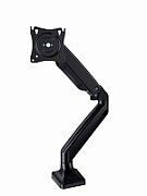 Gembird MA-DA1-03 monitor mount / stand 88.9 cm (35 ) Black Desk