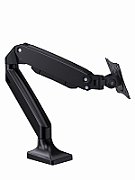 Gembird MA-DA1-03 monitor mount / stand 88.9 cm (35 ) Black Desk
