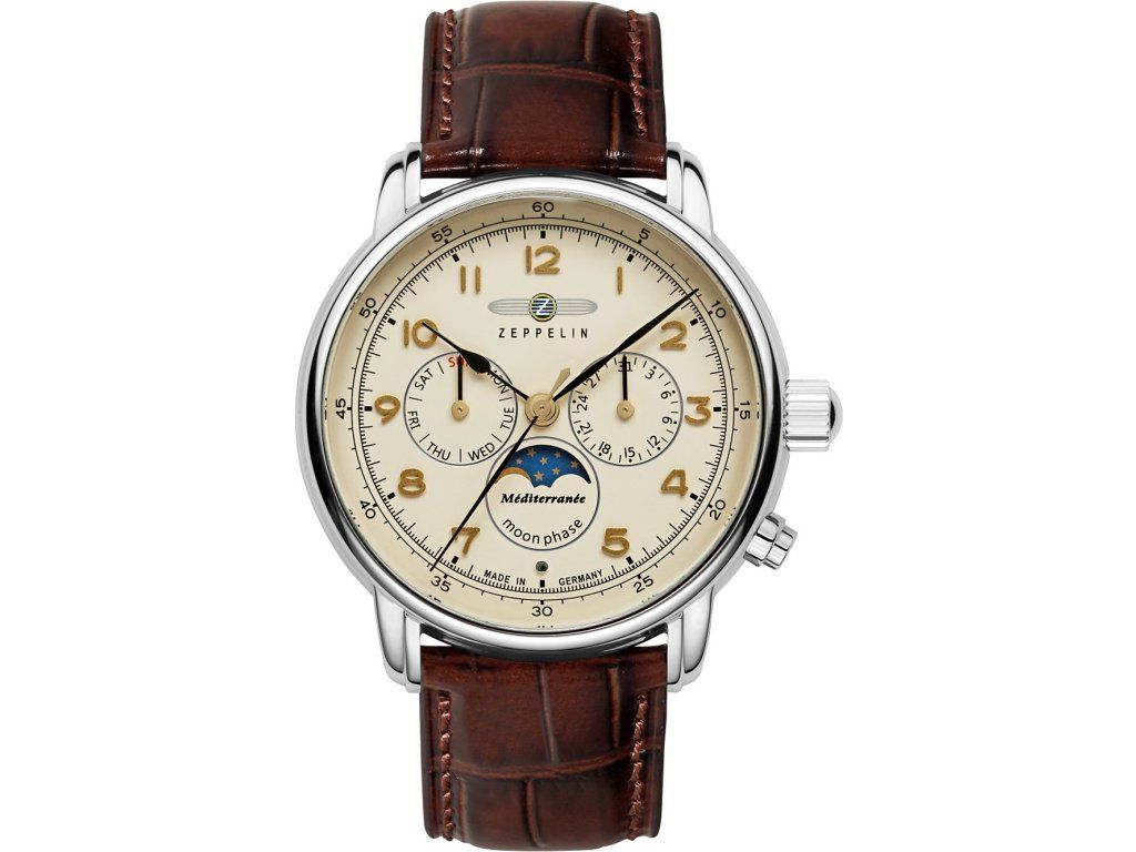 Zeppelin Mediterranee 9636-5 quartz watch