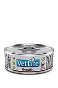 Wet cat food - FARMINA VET LIFE NATURAL DIET CAT HEPATIC 85g