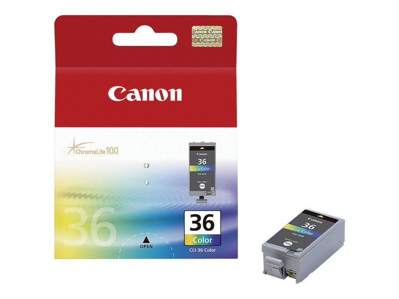 Cartus cerneala Canon 1511B001AF ,Color ,12 ml ,Original (CLI-36) 