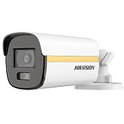 Camera de supraveghere Bullet 3K ColorVu Dual-light PoC Hikvision DS-2CE12KF3T-LE(2.8MM), lentila fixa: 2.8mm, iluminare min.: 0.0005 Lux @ (F1.0, AGC ON), 0 Lux, IR: 40m, lumina alba: 40m, alimentare: 12 VDC± 25%, PoC.at, Max.7.8 W, protectie: IP67, dimensiuni: 194.2 mm × 78 mm × 74.5 mm, greutate