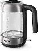 Philips 5000 series HD9339/80 electric kettle 1.7 L 2200 W Black  Stainless steel  Transparent