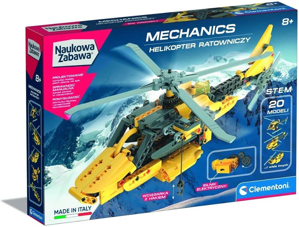 Clementoni Mechanics Laboratory Rescue Helicopter 50687 p6