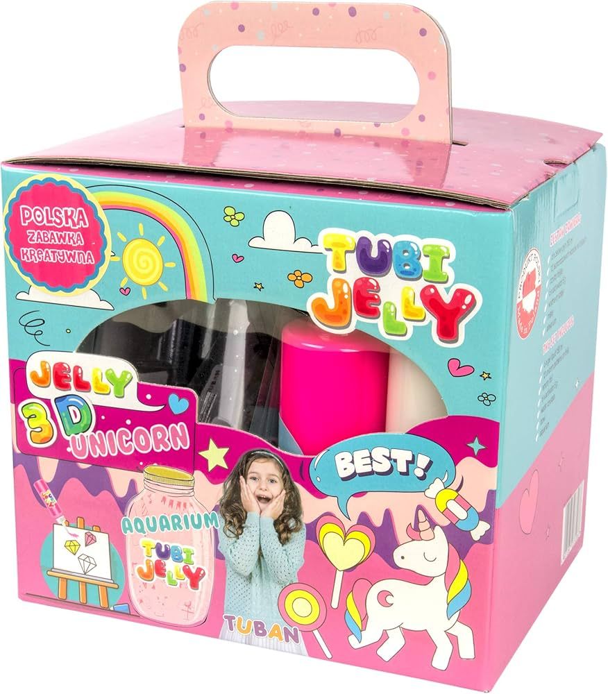 Tubi Jelly Set 6 Colors Small Aquarium Unicorn