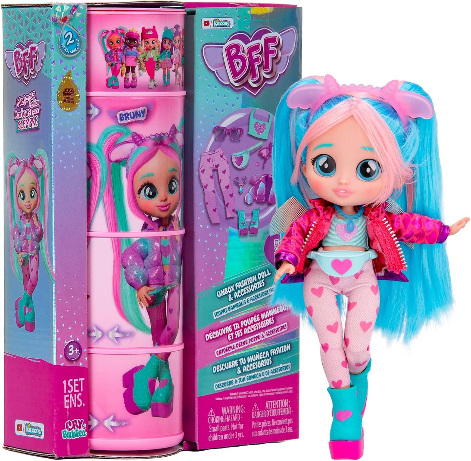 PROMO BFF Cry Babies Best Friends Forever Bruny s2 908383 Doll
