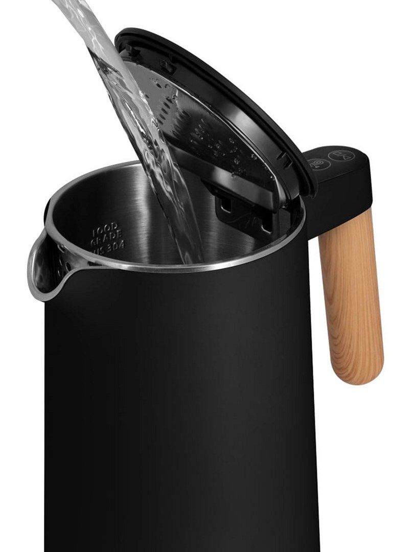 Electric kettle Double Wall 1 5 L Concept Black RK 3301