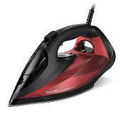 Philips 7000 series DST7022/40 iron Steam iron SteamGlide Plus soleplate 2800 W Black  Red