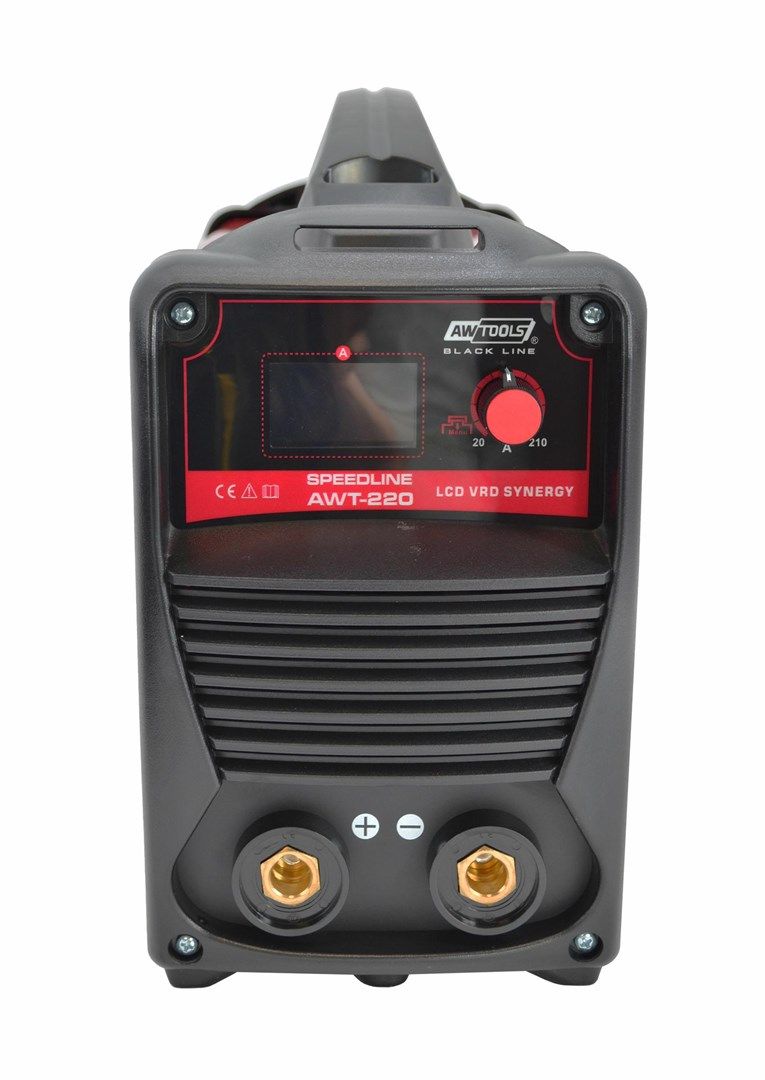 AWTOOLS INVERTER WELDER SPEEDLINE AWT-220 LCD VRD SYNEGRA
