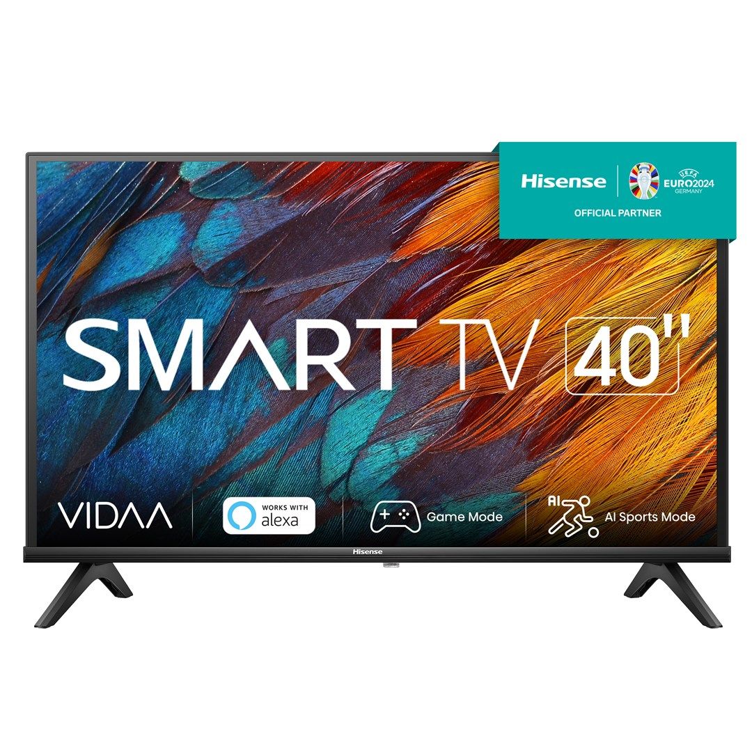 Hisense 40A4K TV 101.6 cm (40 ) Full HD Smart TV Wi-Fi Black 200 cd/m2