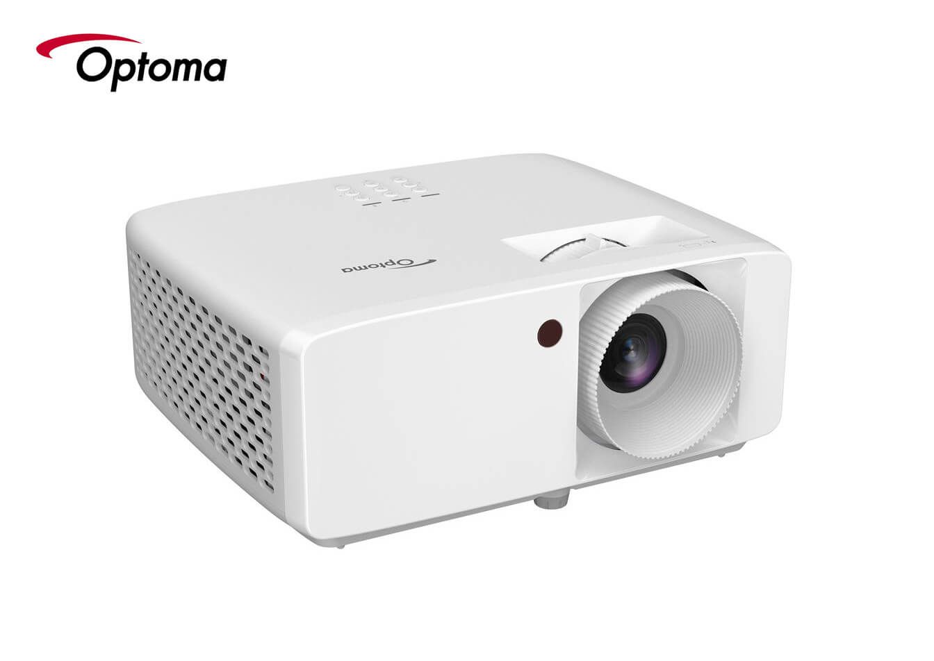 Videoproiector Optoma HZ146X-W, 1920 x 1080 pixeli, 4:3, 3800 lm, DLP 3D, 30000 h, Fara Wi-Fi incorporat, Alb