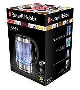Russell Hobbs 21600-57 electric kettle 1.7 L 2200 W Stainless steel  Transparent