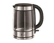 Russell Hobbs 21600-57 electric kettle 1.7 L 2200 W Stainless steel  Transparent