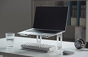 Gembird NBS-D1-01 laptop stand Aluminium  Silver 39.6 cm (15.6 )