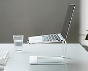 Gembird NBS-D1-01 laptop stand Aluminium  Silver 39.6 cm (15.6 )