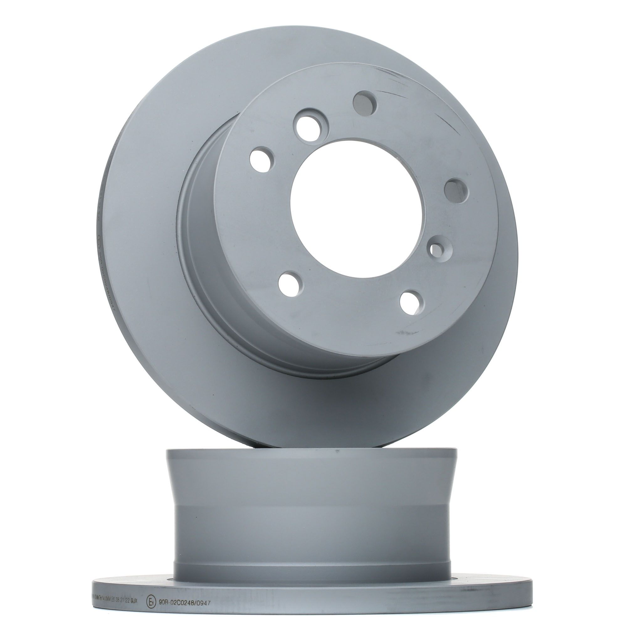 Rear brake disc L/R (alloy / high carburized) suitable for: MERCEDES G (W461)  G (W463)  SPRINTER 2-T (B901  B902)  SPRINTER 3-T (B903)  SPRINTER 4-T (B904) VW LT 28-35 II 2.1D-5.5 09.94-