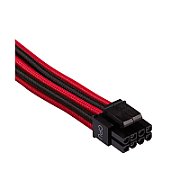 Corsair Premium Sleeved EPS12V ATX12V Cable Twin Pack (Gen 4) - red/black