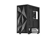 GENESIS DIAXID 605F MIDI TOWER CASE WITH USB-C WINDOW BLACK
