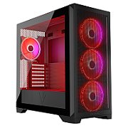 MODECOM Case VOLCANO EXPANSE S APEX ARGB MIDI Black