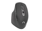 NATEC FALCON WIRELESS MOUSE 3200DPI BLUETOOTH 5.0 + 2.4GHZ BLACK WITH SILENT CLICK