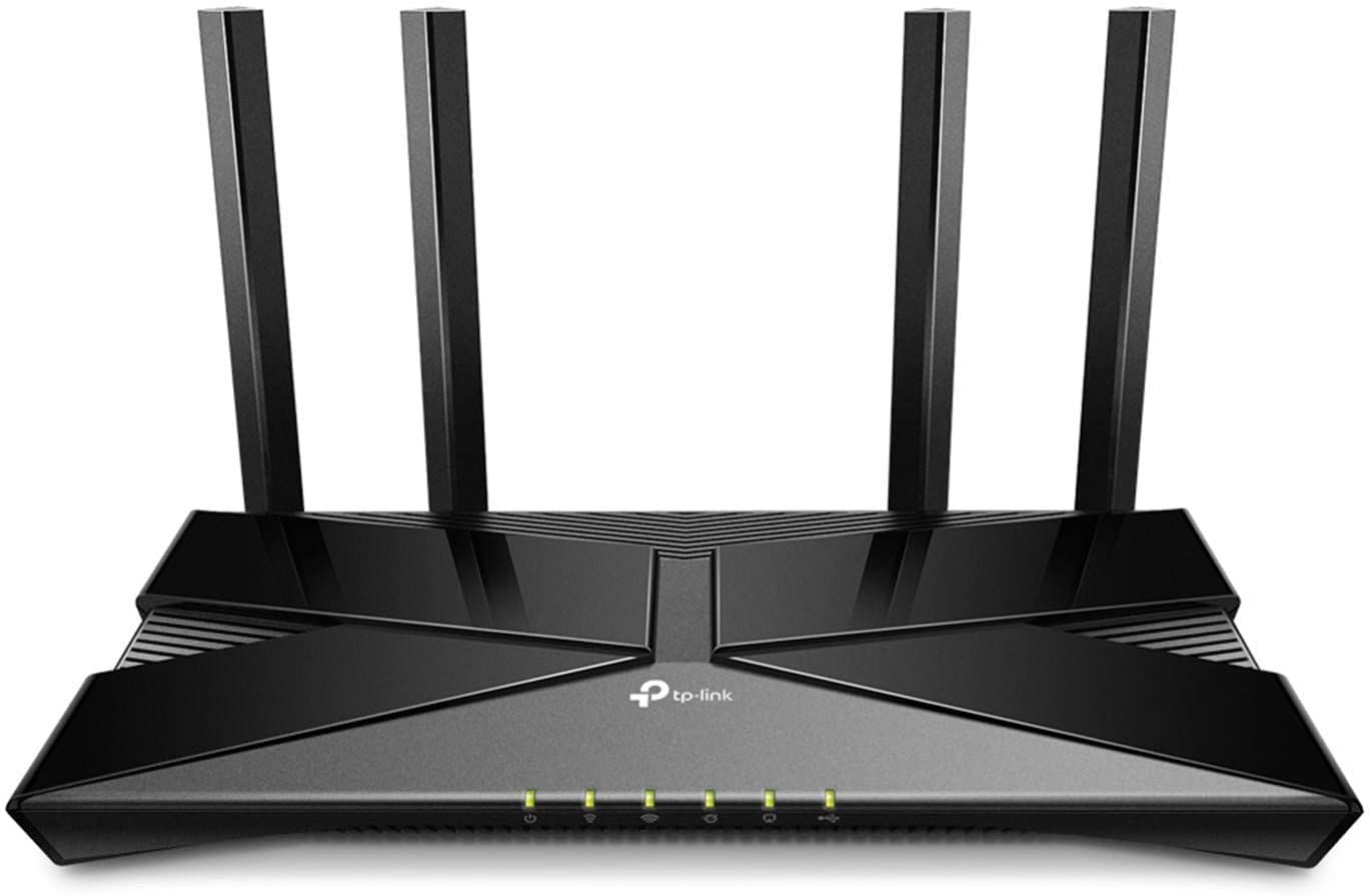 TP-LINK TP-Link Archer VX1800v router wireless Gigabit Ethernet Bandă dublă (2.4 GHz/ 5 GHz) Negru
