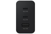Power charger SAMSUNG Trio EP-T6530 65W PD 1x USB-A  2x USB-C (EP-T6530NBEGEU) Black