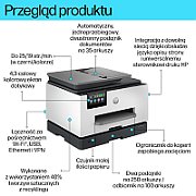 Imprimanta multifunctionala inkjet color HP Pro 9110b, A4, duplex, ADF, USB 2.0, Wi-Fi, 25 ppm