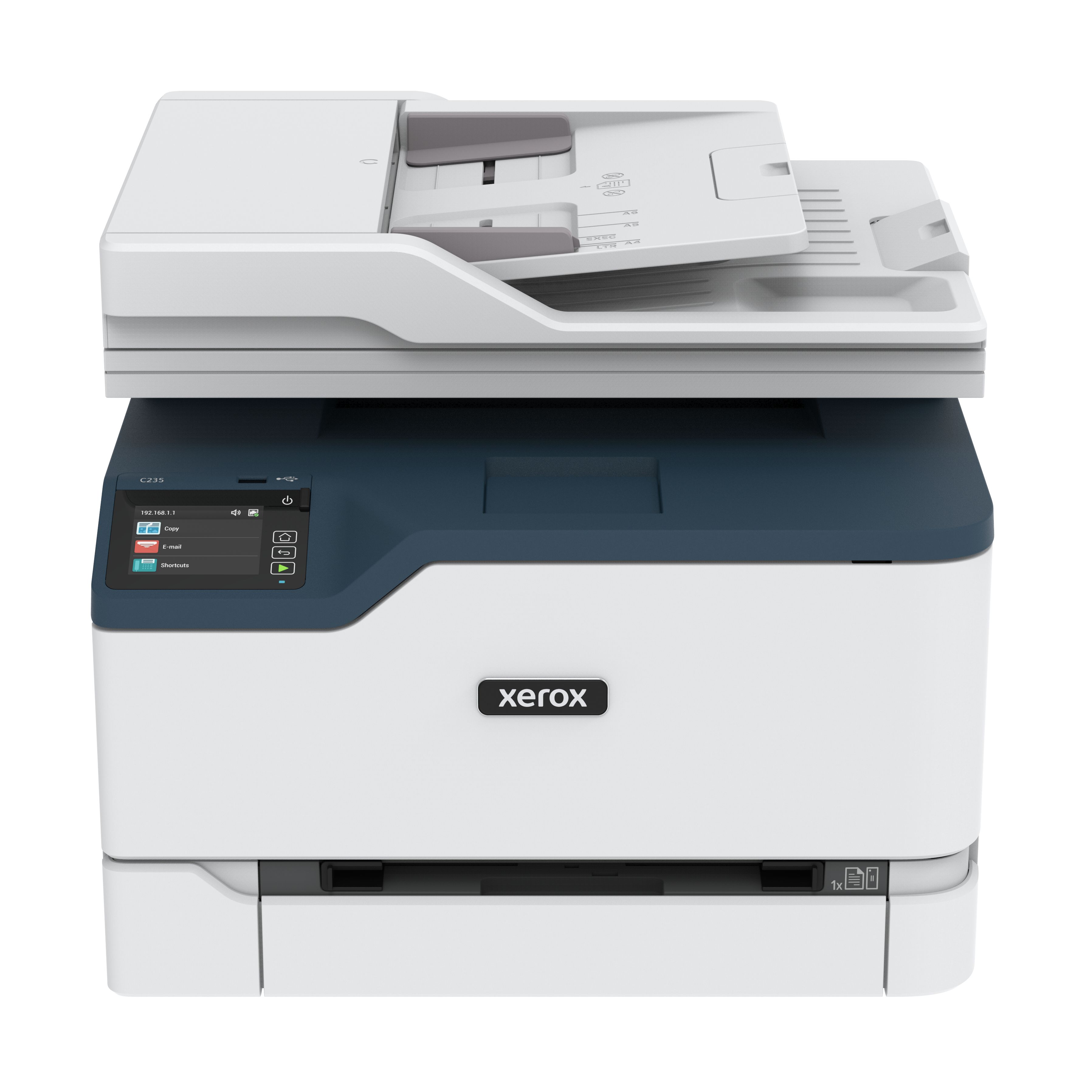Imprimanta multifunctionala laser color Xerox C235V_DNI, A4, duplex, ADF, USB 2.0, Wi-Fi, 22 ppm