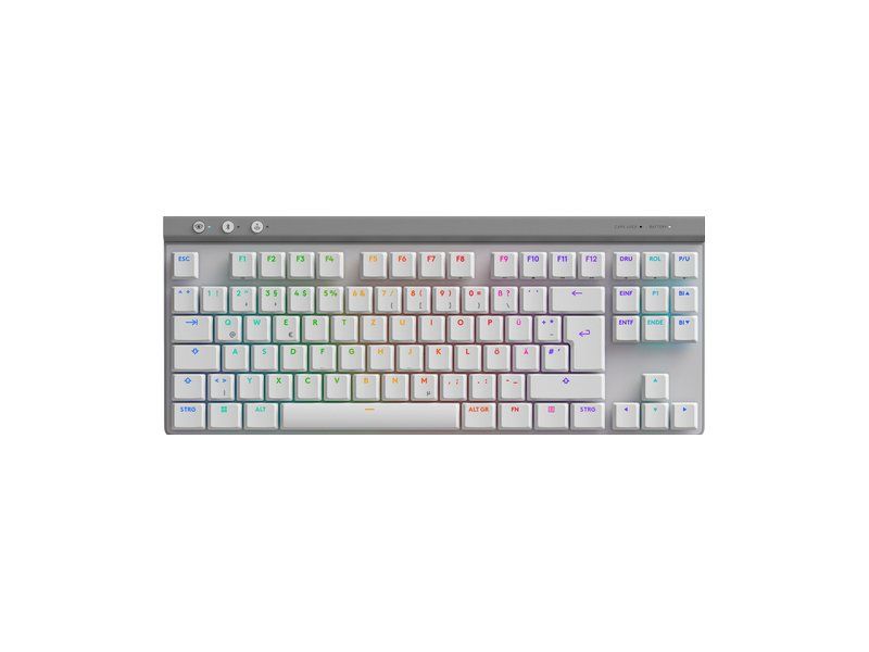 G515 LIGHTSPEED TKL KB/WHITE - DEU - EMEA28I-935