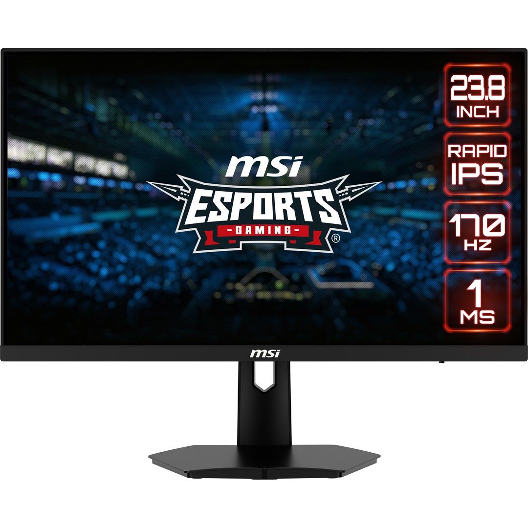 Monitor 23.8 inch MSI G244F E2 1920 X 1080 pixeli, 180 Hz, 1 ms, Negru