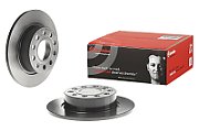 Brake disc  BREMBO Xtra  1pcs  Drilled  rear  L/R  avg. external 272 mm  thickness 10 mm  suitable for: AUDI A1  A3  A3 ALLSTREET  Q2  TT CUPRA FORMENTOR  LEON 1.0-Electric 02.03-