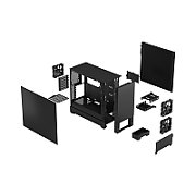 Fractal Design | Pop Silent | Side window | Black Solid | ATX  mATX  Mini ITX | Power supply included No | ATX