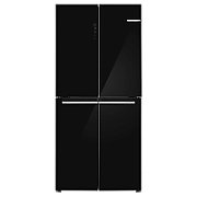 Bosch Serie 4 KMC85LBEA side-by-side refrigerator Freestanding 547 L E Black