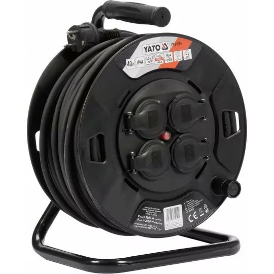 YATO EXTENSION CABLE DRUM 40m 3 x 1.5mm2 IP44 81054