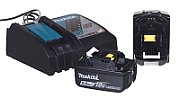 MAKITA ANGLE GRINDER 18V 125mm 2 x 5.0Ah LI-ION BRUSHLESS CASE MAKPAC DGA504RTJ