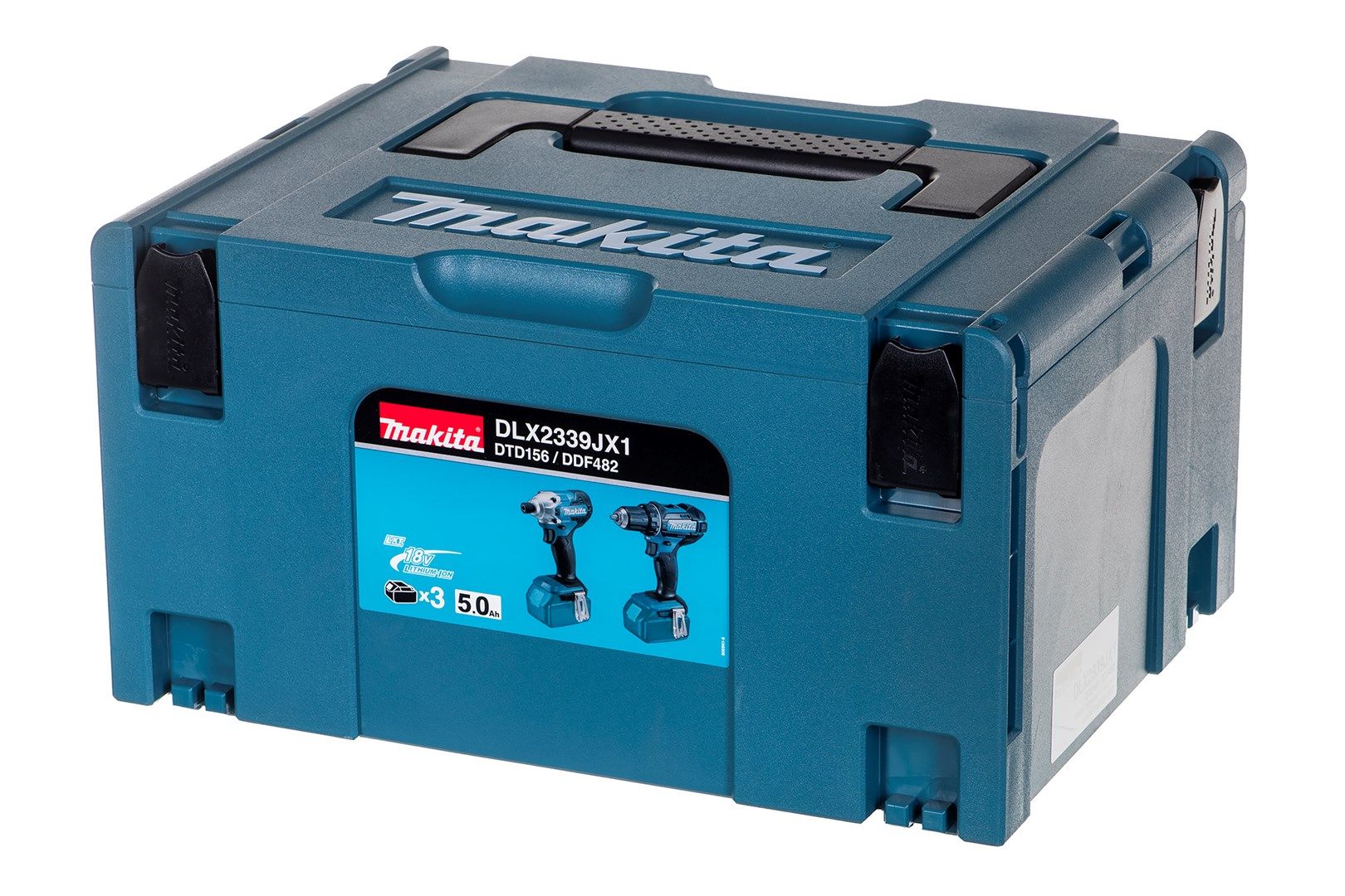 MAKITA COMBO KIT 18V DLX2339JX1 (DDF482+DTD156) 3x5 0Ah MAKPAC
