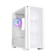 Montech AIR 100 ARGB  Micro-ATX  Tempered Glass - white