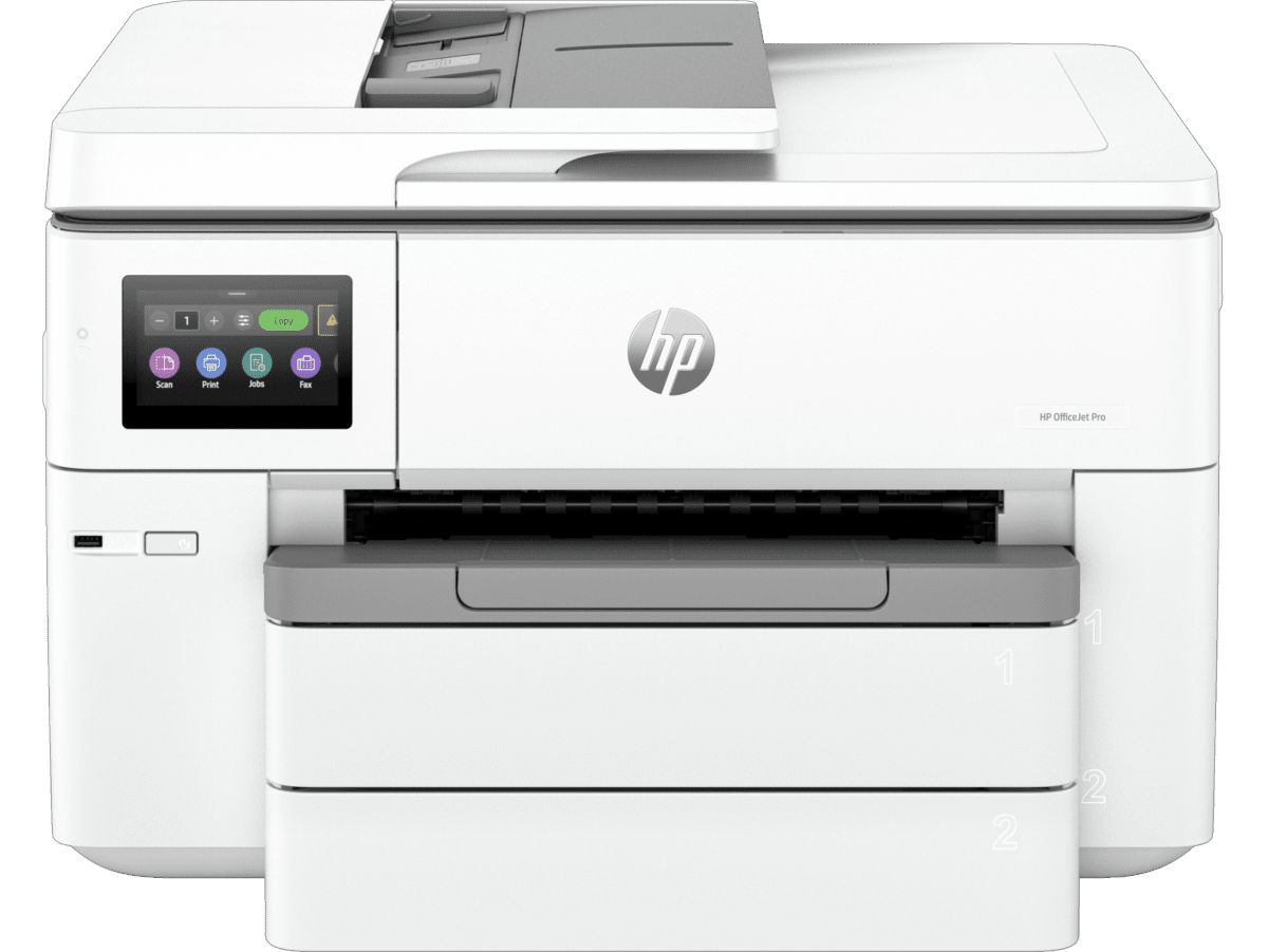 Imprimanta multifunctionala inkjet color HP Pro 9730e, A4, duplex, ADF, USB 2.0, Wi-Fi, 34 ppm negru, 34 ppm color