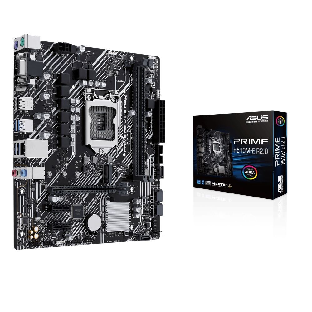 ASUS PRIME H510M-E R2.0 - bundkort - m