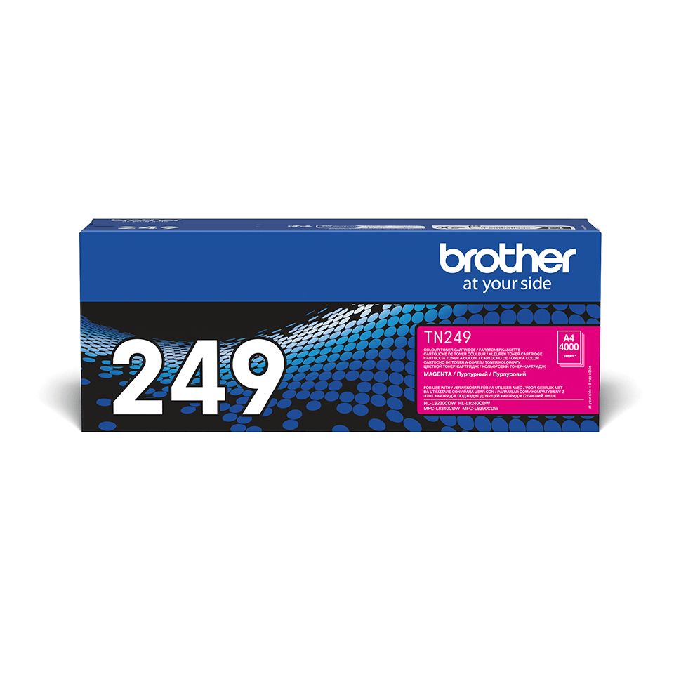 Cartus toner Brother TN-249M ,Magenta ,4.000 pagini ,Original (TN-249M) 