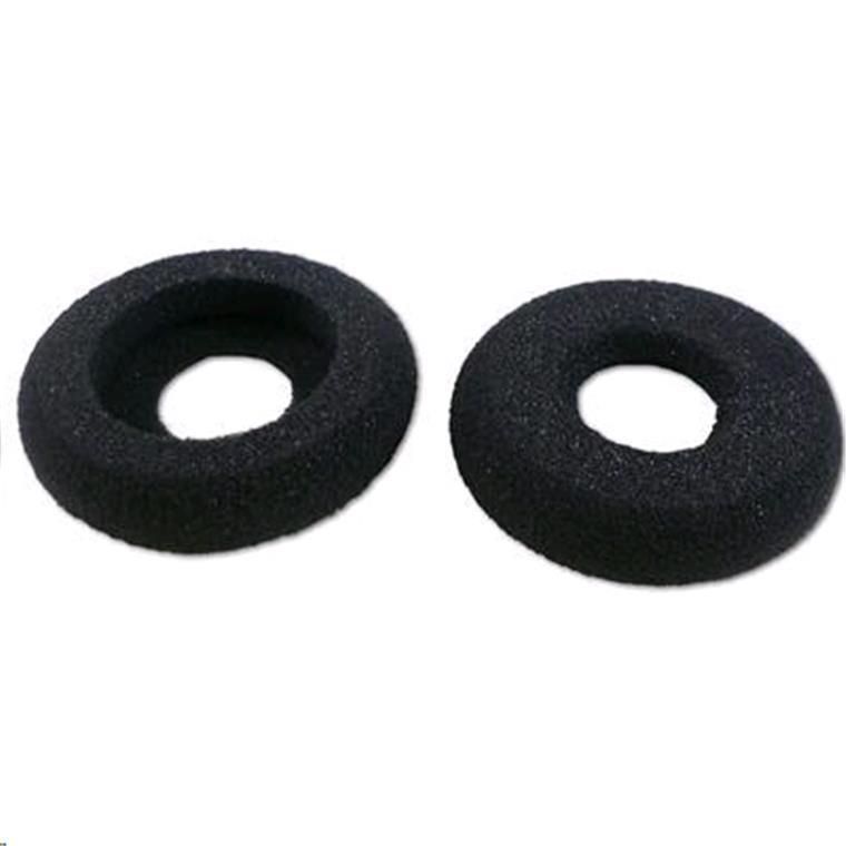 Poly Black Ear Cushion Donut (25 Pieces) No localization