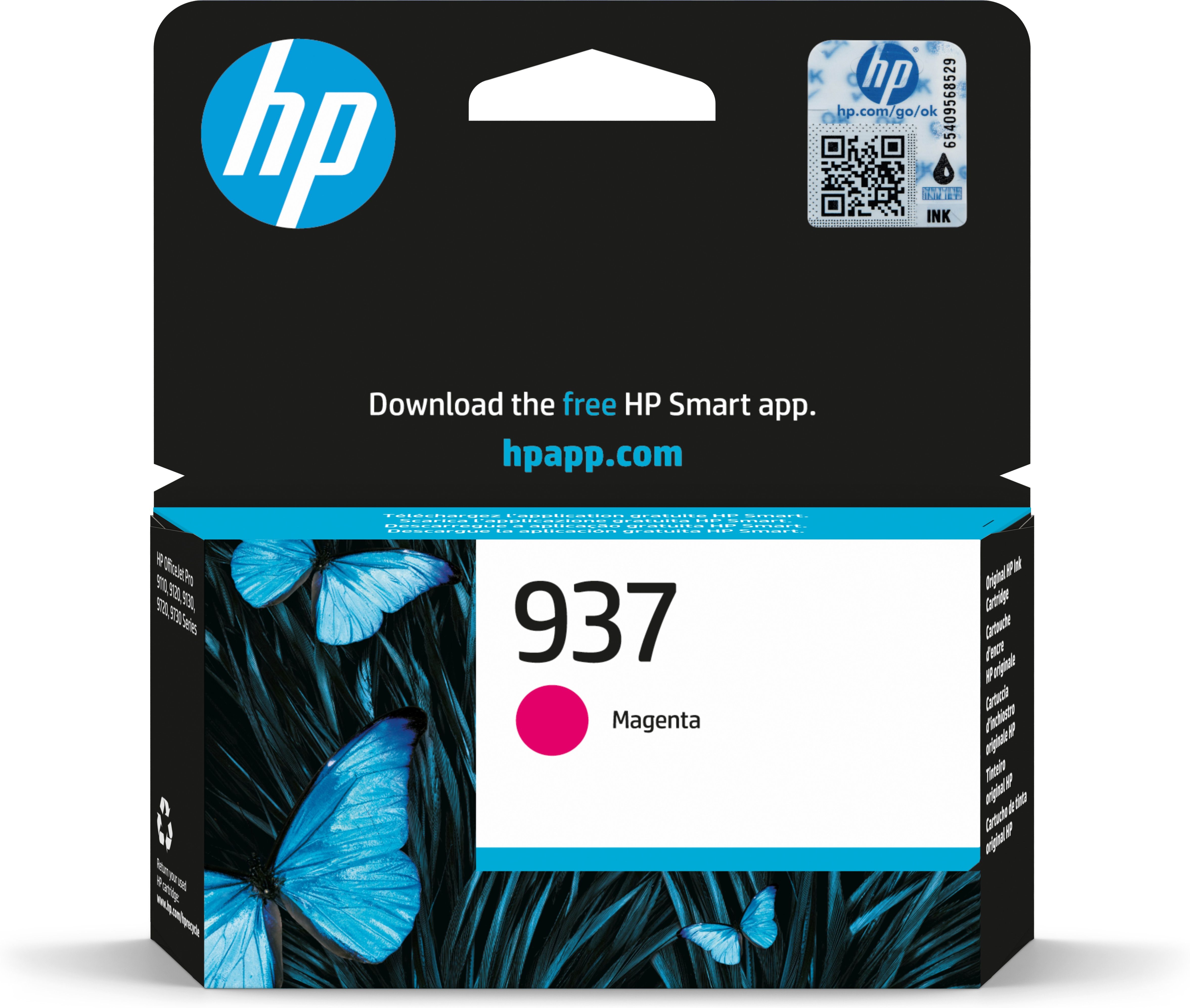 Cartus cerneala HP 4S6W3NE#SE1 ,Magenta ,800 Pagini ,Original (937m) 