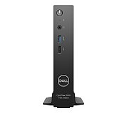 Desktop PC DELL OptiPlex 3000 TC, Intel Pentium Silver N6005 (4 C / 4 T, 2.0 GHz - 3.3 GHz, 4 MB cache, 10 W), 8 GB RAM, 256 GB SSD, Fara unitate optica, Intel Intel UHD Graphics, Windows 10