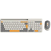 CANYON HSET-W5 EN Keyboard+Mouse AAA+AA Wireless Beige