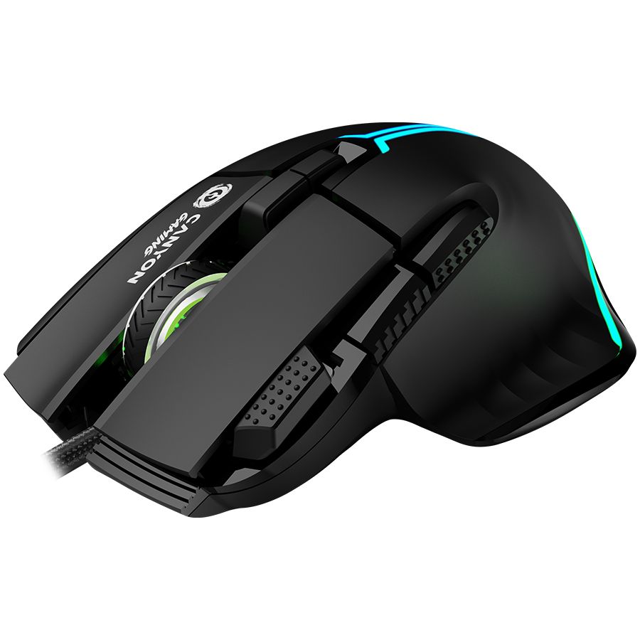 CANYON mouse Fortnax GM-636 RGB 9buttons Wired Black