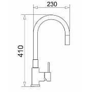 PYRAMIS FLESSI Kitchen mixer Sand beige