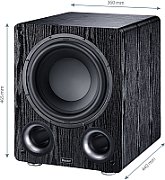 Magnat ALPHA RS12 Black Active subwoofer 120 W