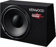 Kenwood KSC-W1200B car subwoofer Pre-loaded subwoofer 300 W