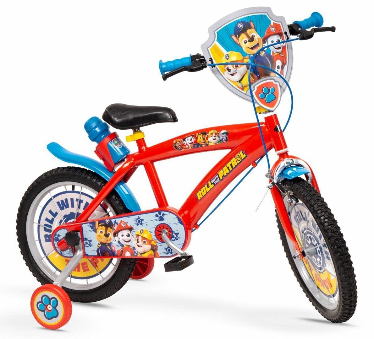 Children's bicycle 16  PAW Patrol Red 1678 NEW TOIMSA
